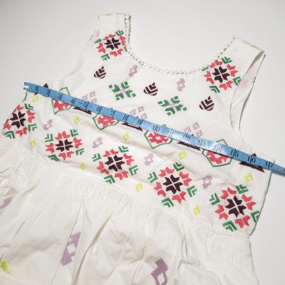 Anthropologie Dolly Embroidered Mini Dress - White - Small - Picture 7 of 12
